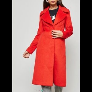 Miss Selfridge Camel Trench Coat 